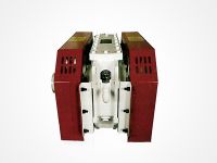 座式自同步稀油激振器